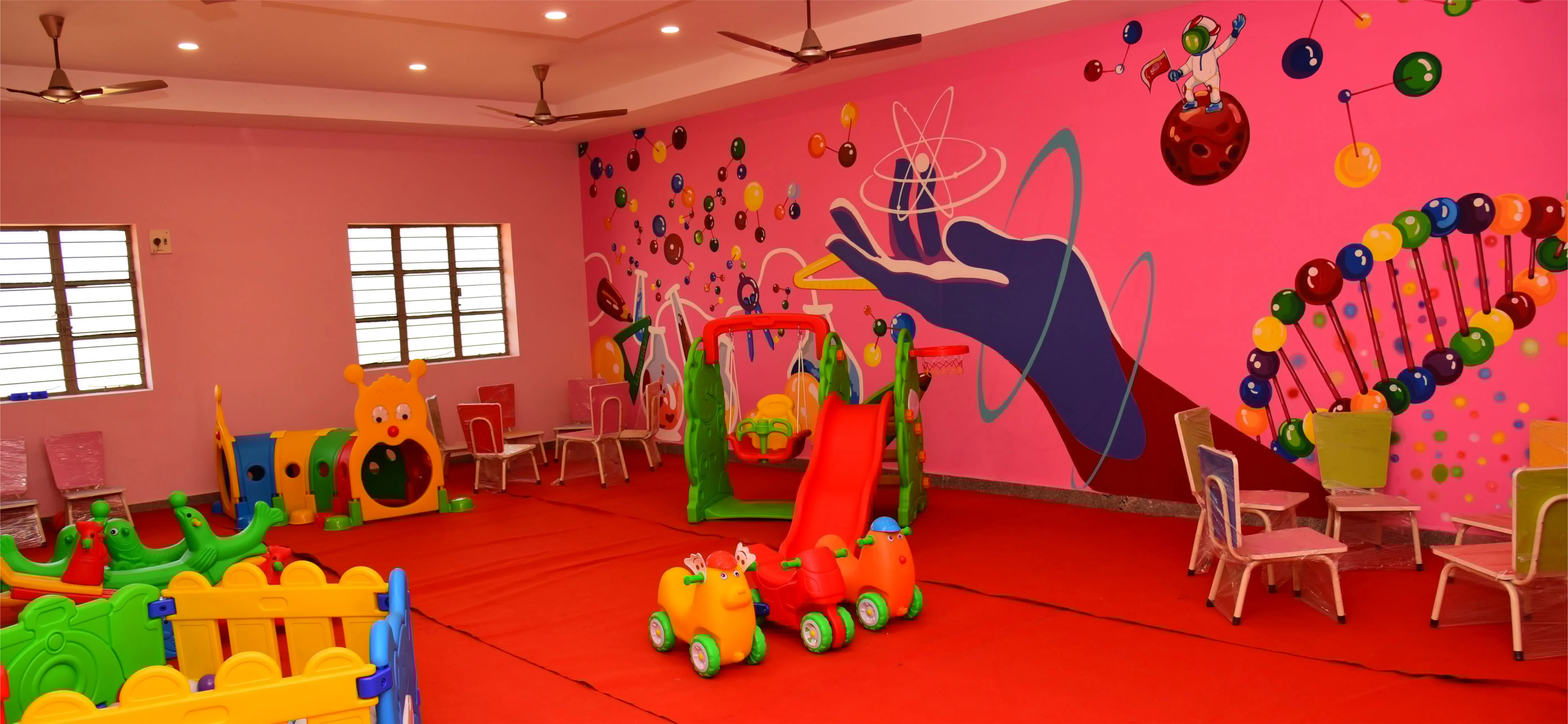 Modern Classroom of Villupuram Vidyalaya lnternational School