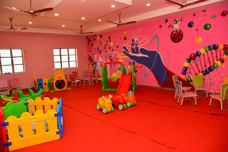 Montessori Activity room of Villupuram Vidyalaya lnternational School